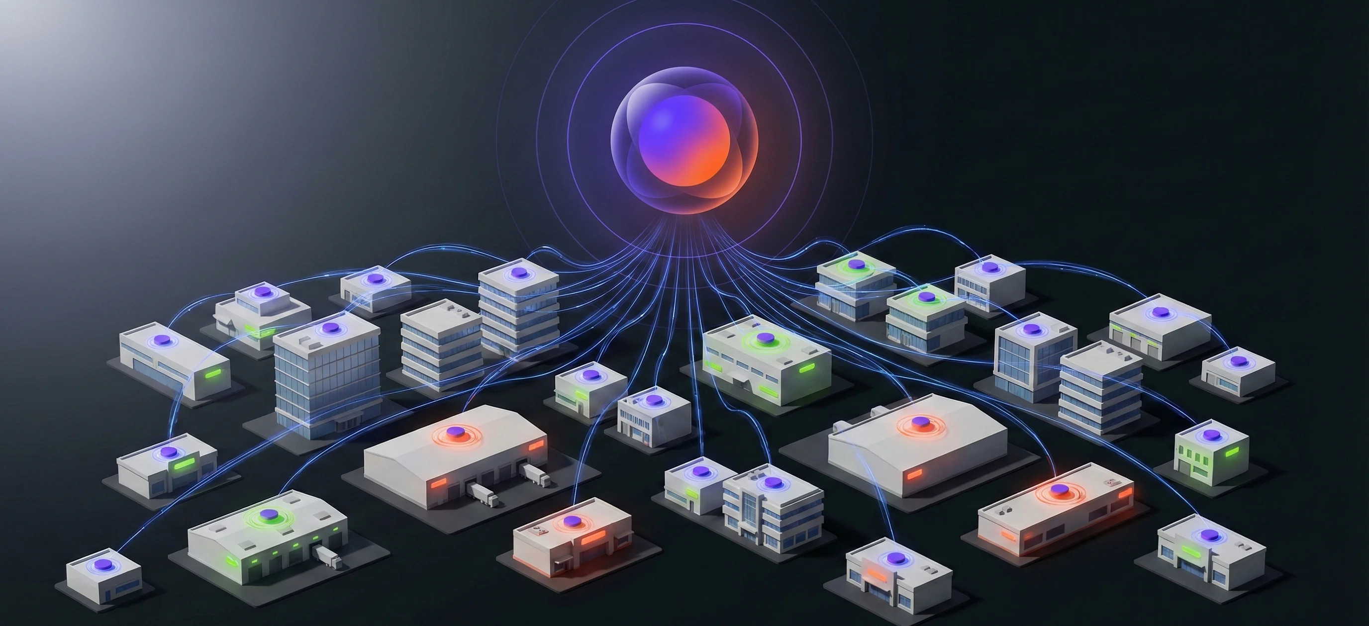 Intelligent agent connecting to building estate network